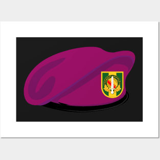 Beret - 16th MP Bde w DUI wo Txt Posters and Art